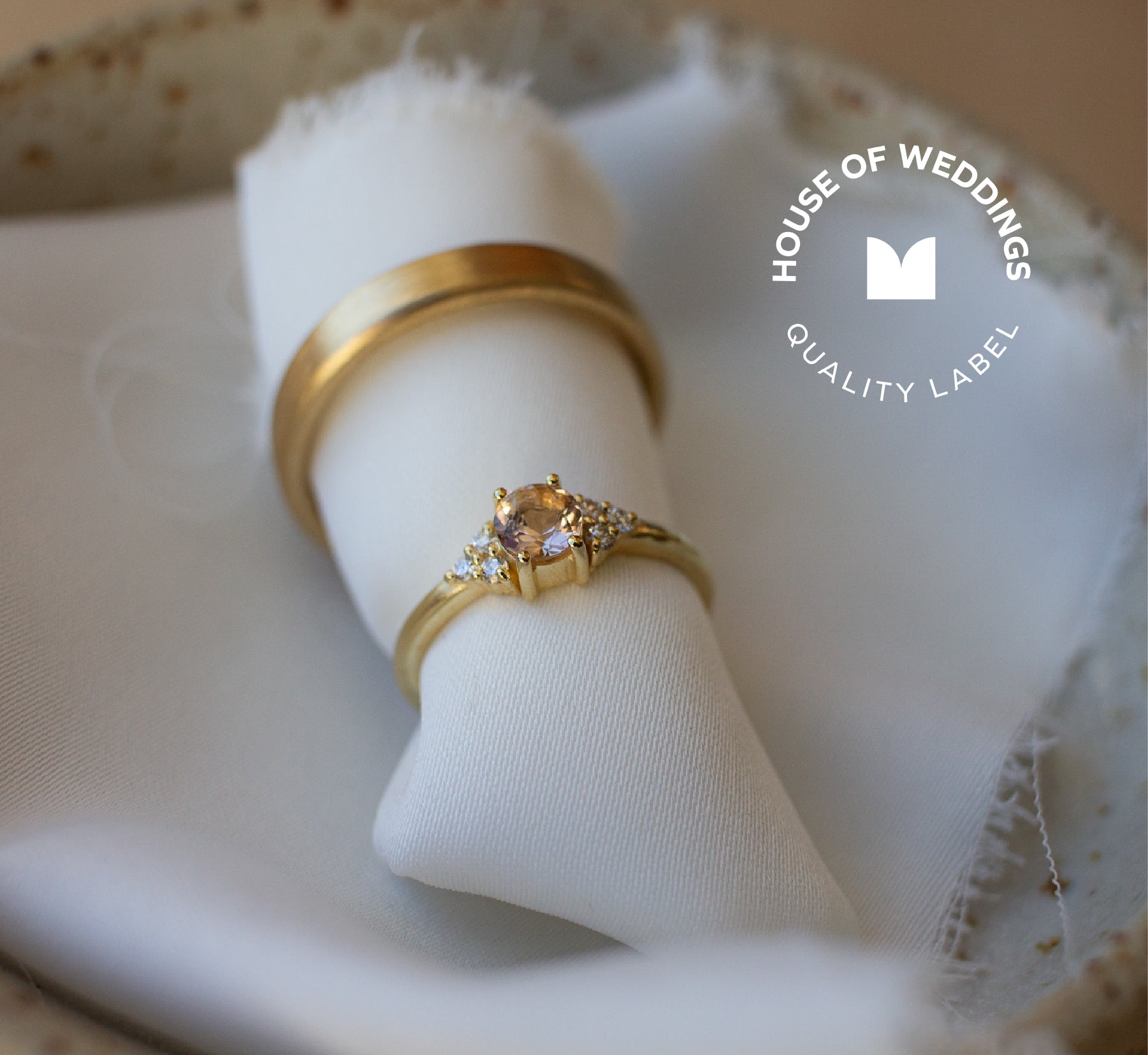 Atelier Dichter is officieel partner van het kwaliteitslabel 'House of Weddings'